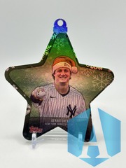 2021 Topps Holiday Star Ornament Gerrit Cole #WHO-GC Die-Cut New York Yankees